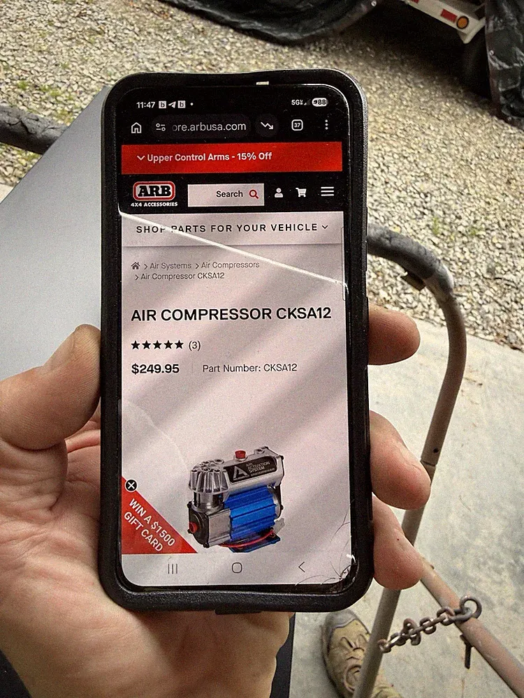 ARB Accessories. Air Compressor. CKSA12