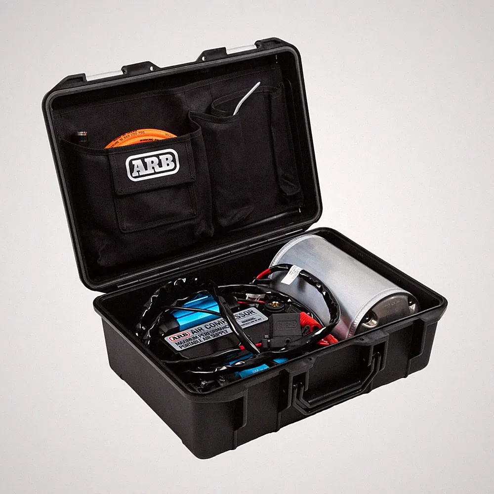ARB High Performance Twin Motor 12V Portable Air Compressor w/ Waterproof Case