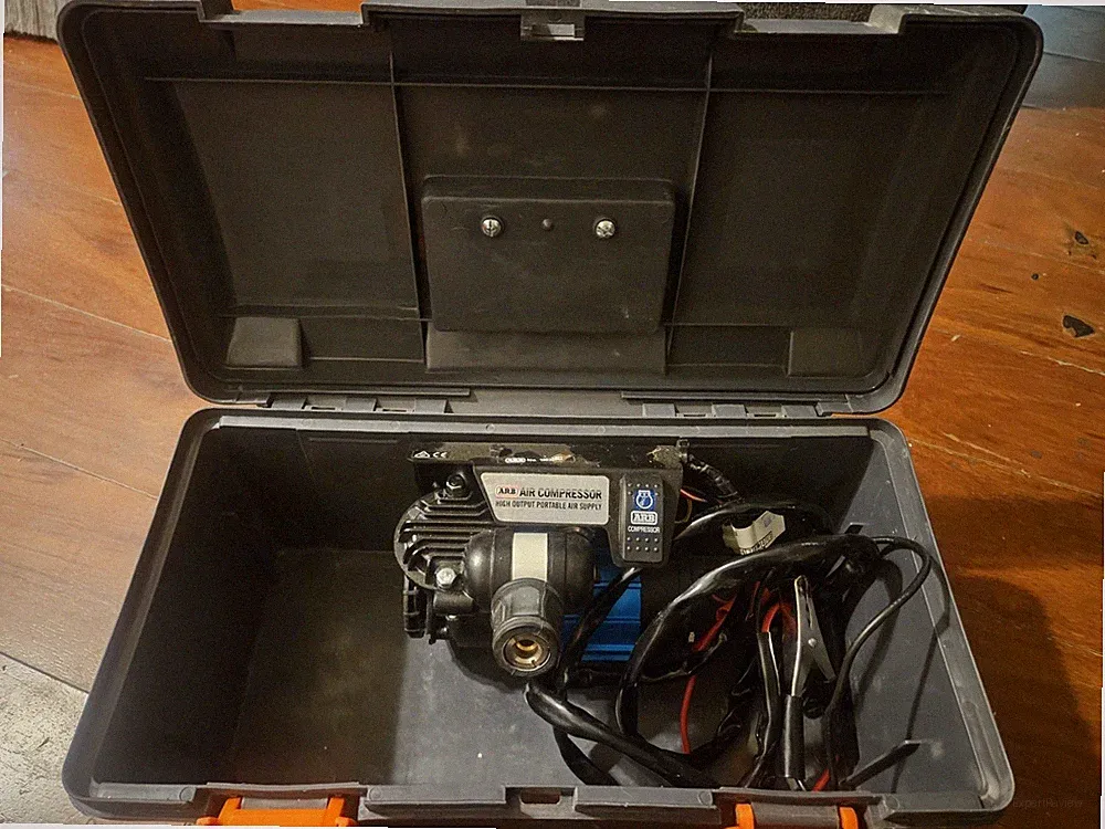 ARB Portable Air Compressor Black Orange Carry Case 4x4 Accessories