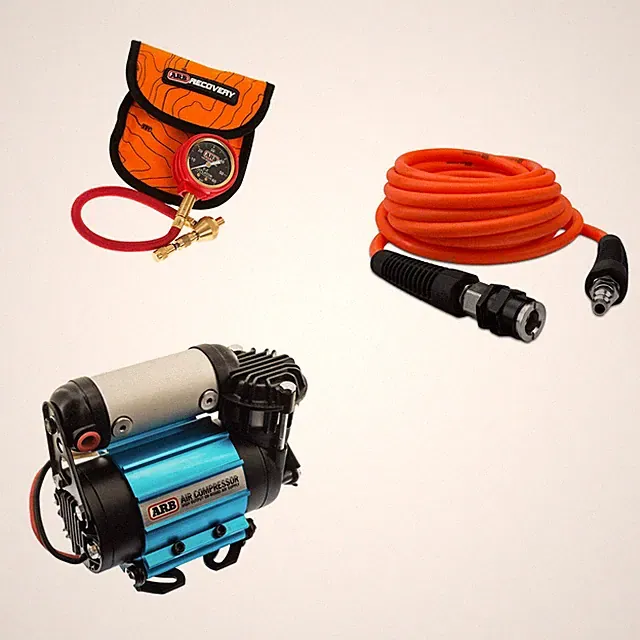 ARB Ultimate Wheeler Pack Hd Air Compressor & Pump Up Kit & E-Z Tire Deflator